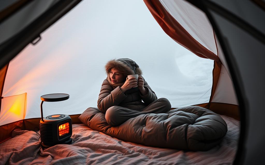 temperatura w namiocie