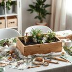 flower box z balonem jak zrobić