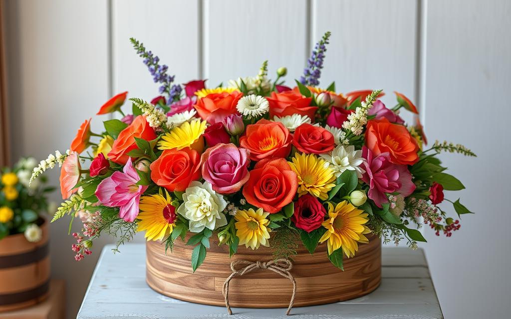 materiały do flower boxa