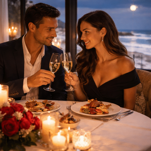 Walentynkowa kolacja w Kołobrzegu