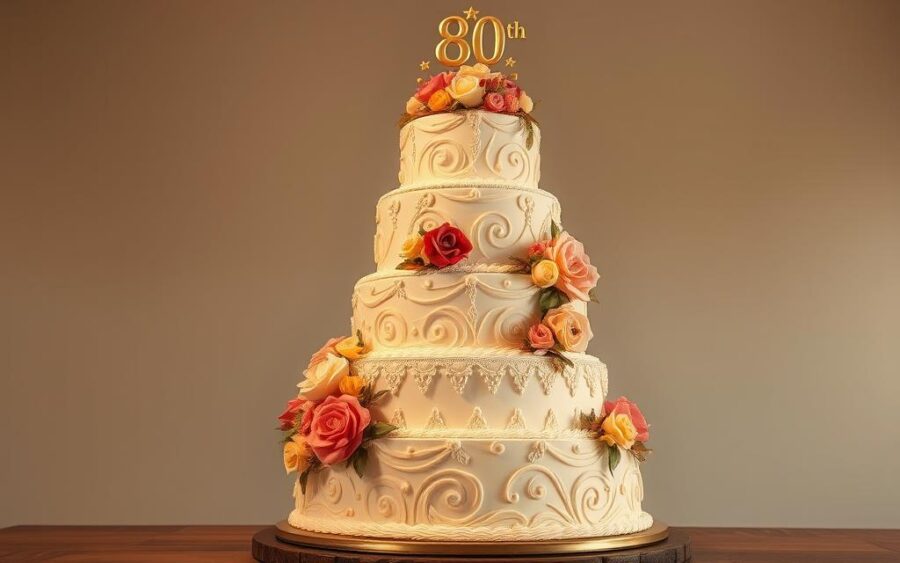Jak udekorować tort na 80 urodziny, by zachwycić jubilata