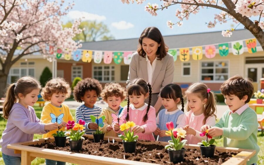 Pierwszy dzień wiosny w przedszkolu: radosne pomysły na świętowanie