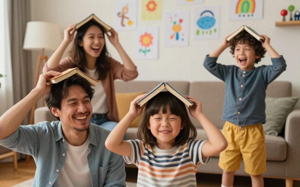 śmieszne zadania angażujące rodziców i dzieci