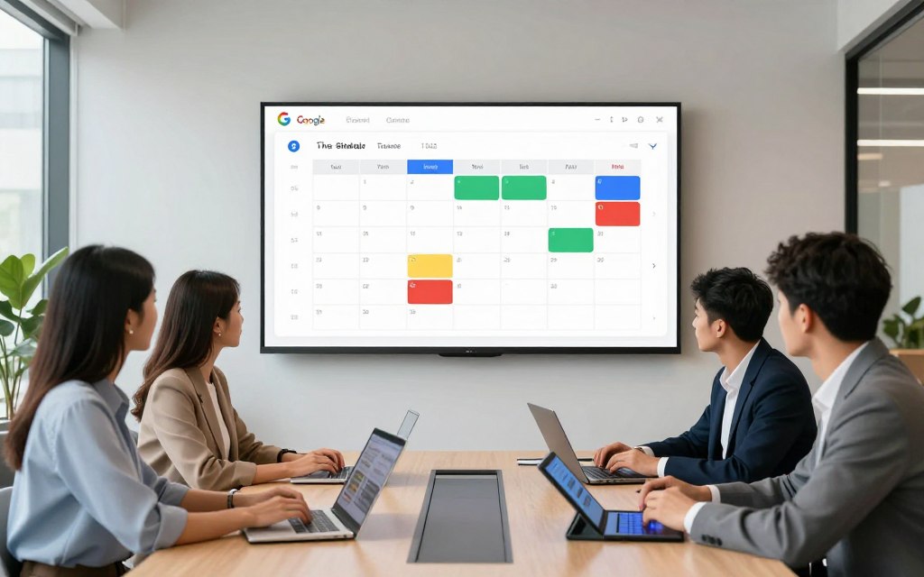 zastosowanie kalendarza google w pracy